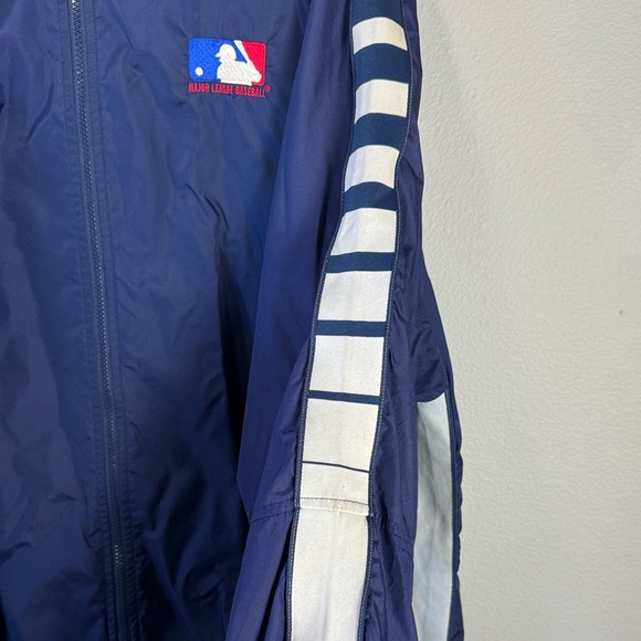 Vintage Adidas Dark Blue MLB Track Jacket - Picture 5 of 10